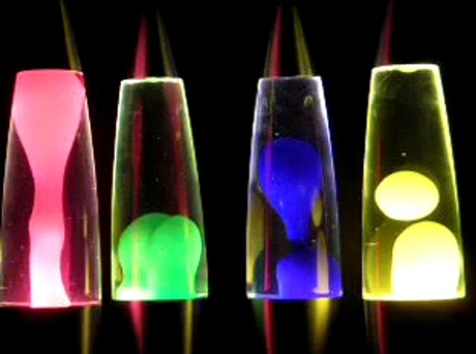 Isıyla Hareket Eden Sıvı Lamba Lava Lamp (4 Renk)
