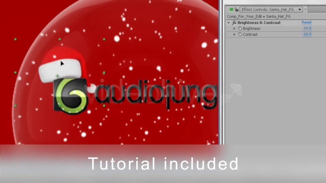 Christmas Globe Elements - After Effects Template