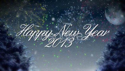 Merry Christmas Snowy Winter Night - After Effects Template