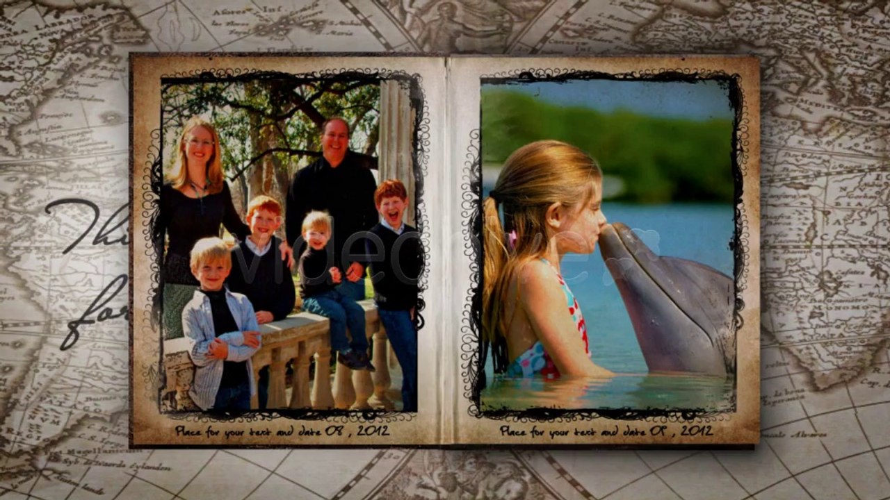Book Photo Album - After Effects Template