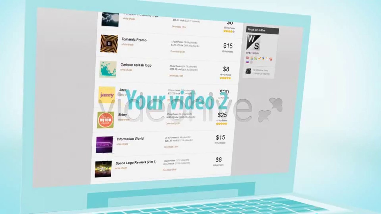 Universal Promo for Site or Program - After Effects Template