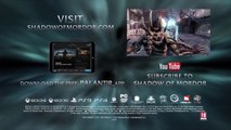 Middle-Earth Shadow of Mordor Trailer (PS4_Xbox One)