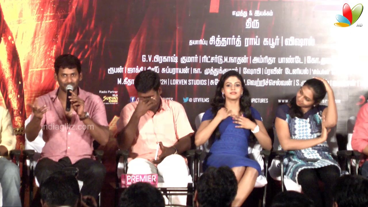 I am ready to do liplock scene with any actors - Lakshmi menon | Vishal | Naan Sigappu Manithan