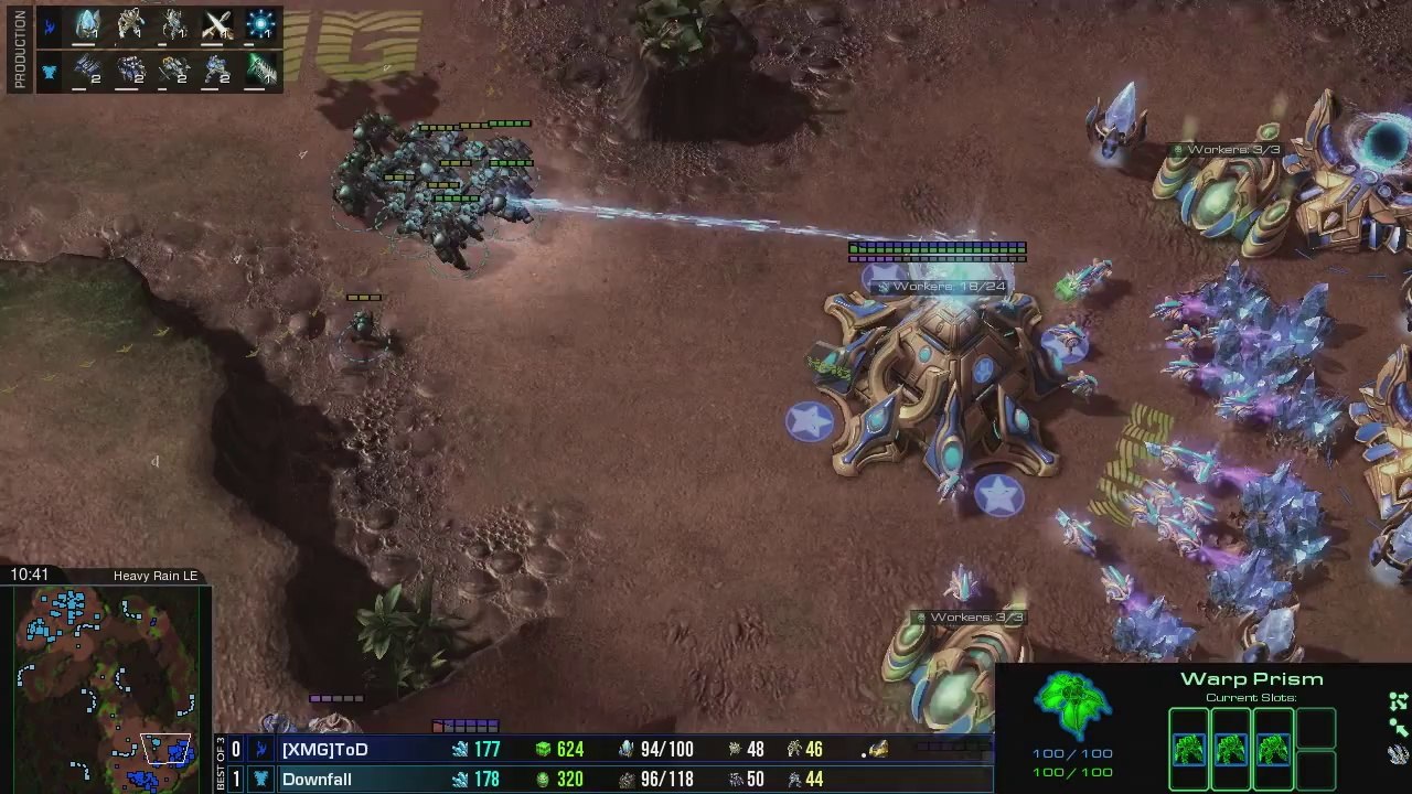 [S07E02] UnderDogs du 31/03/2014 - ToD vs Downfall - Map 2