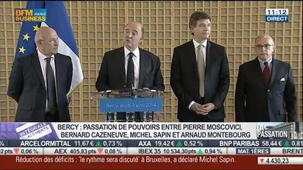 Édition spéciale: Passation de pouvoirs: discours de Pierre Moscovici – 03/04