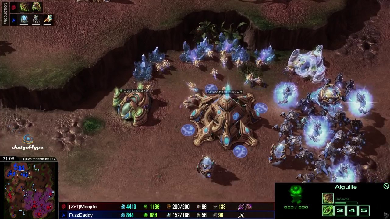 Les démons du A-Clic - EP11 - Protoss vs Zerg