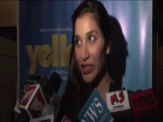 Item girl Sophie Choudry at Screening of Marathi Movie "Yellow"
