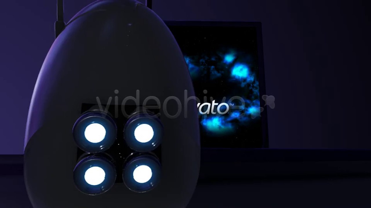 Astrobot Logo Reveal - After Effects Template