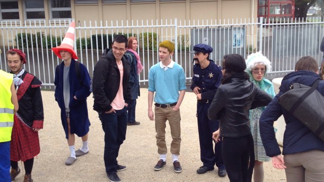 Le percent , fête lycéenne pour célébrer les 100 derniers jours avant le bac