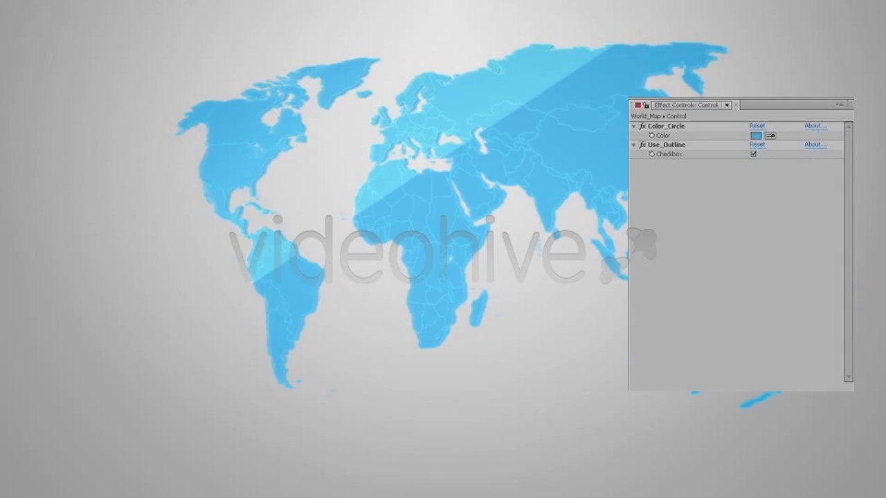 Glass Info Charts - After Effects Template