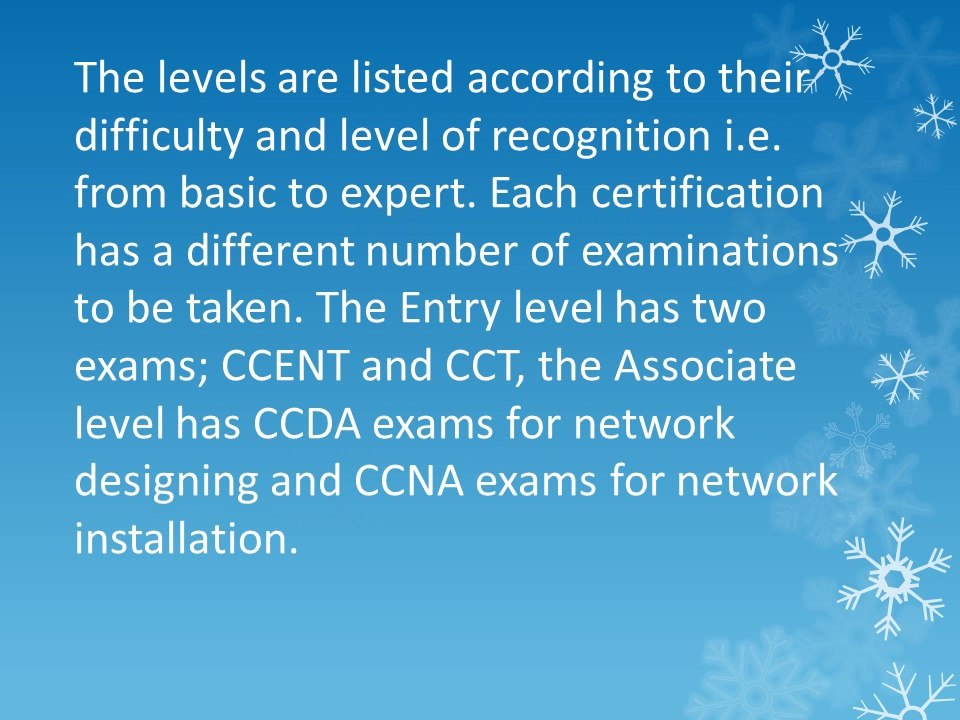 Cisco certification Gateway to professional networking certificate