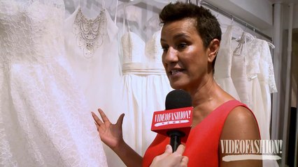 Amsale Fall 2014 Bridal - backstage, interviews and runway | Videofashion