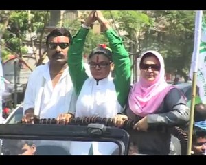 Rakhi Sawant starts campaigning