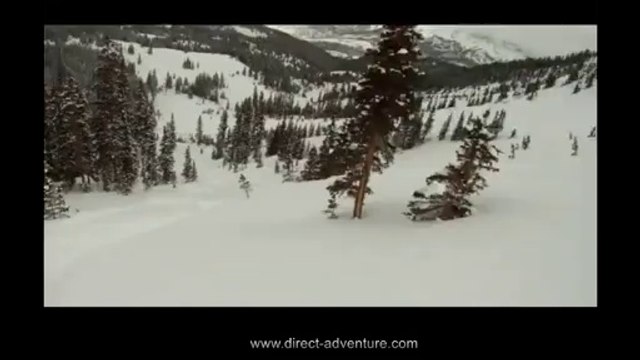 Saut de la mort en ski / Faîtes à attention au Hors-Pistes