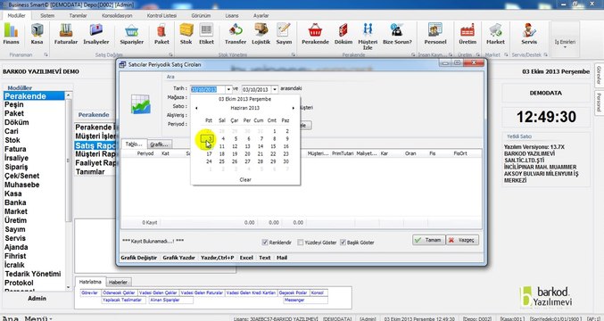 PERAKENDE SATIŞ CİROLARI SATICILAR