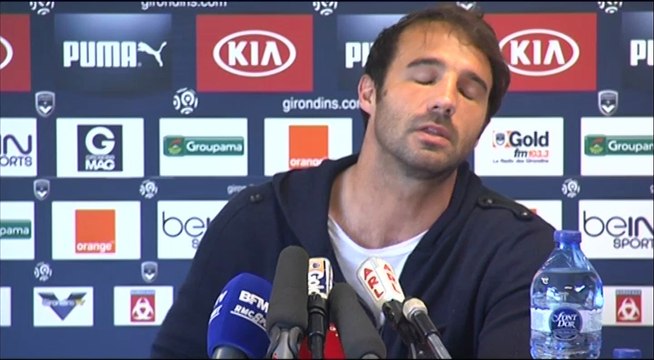 Marc Planus en point presse avant Rennes