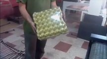 2013 - L Kesme Yarı Otomatik 4000 SS Sıcak Çeneli Yumurta Paketleme Videosu