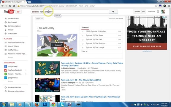 YouTube Tips and Tricks - How to Perform Exact Match/Title Searches on YouTube ?