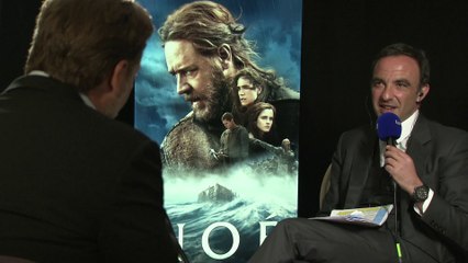 Russell Crowe : "Je me suis dit que le Pape serait fasciné le film Noé "