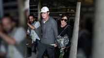 Kris and Bruce Jenner Return From Thailand Holding Hands