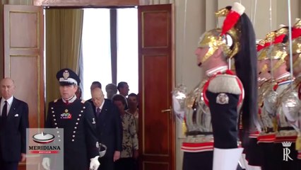 Elisabetta al Colle da Giorgio Napolitano, tanti sorrisi e atmosfera amichevole tra i due