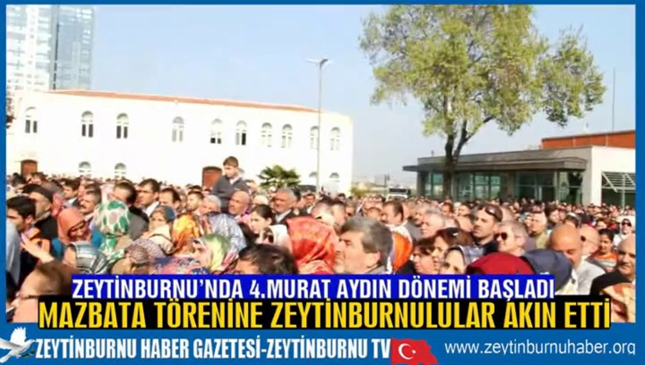 Başkan Murat Aydın Mazbatasını Aldı
