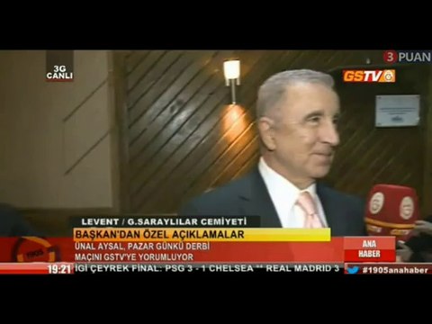 Ünal Aysal Pazar günü oynanacak derbiyi yorumladı