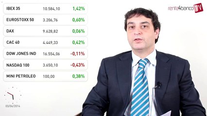 Скачать видео: 03.04.14 · Subidas en las bolsas europeas - Análisis del cierre del mercado financiero