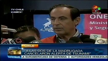 Autoridades levantan alerta de tsunami en Chile