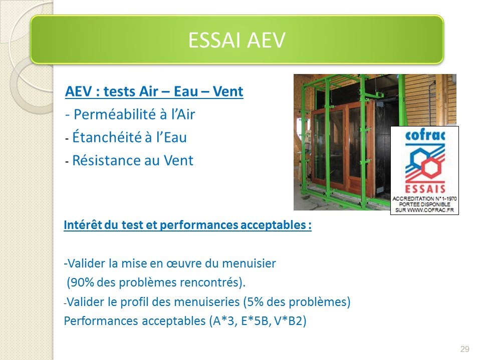 5 à 7 écoconstruction Rhône - Rénovation et réhabilitation des menuiseries extérieures - Partie 2 - 27 mars 2014