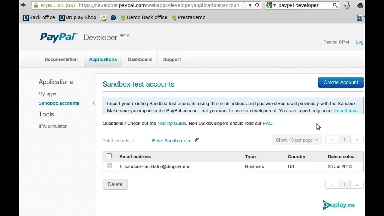 Prestashop 1.5 : configurer Paypal 2/2