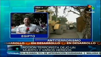 Gobierno egipcio evalúa crear ley antiterrorista