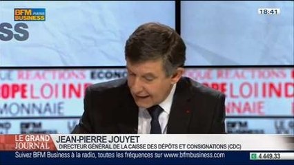 Jean-Pierre Jouyet, directeur général de la Caisse des Dépôts et Consignations, dans Le Grand Journal - 3/4