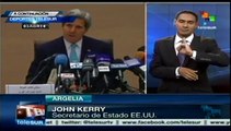 Conflicto entre Israel y Palestina vive un momento crítico: John Kerry