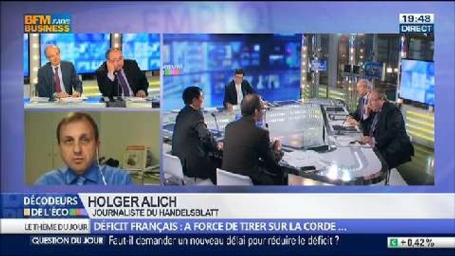 Déficits français: à force de tirer sur la corde, ne va-t-elle pas un jour se casser ?, dans Les Décodeurs de l'éco - 03/04 3/5