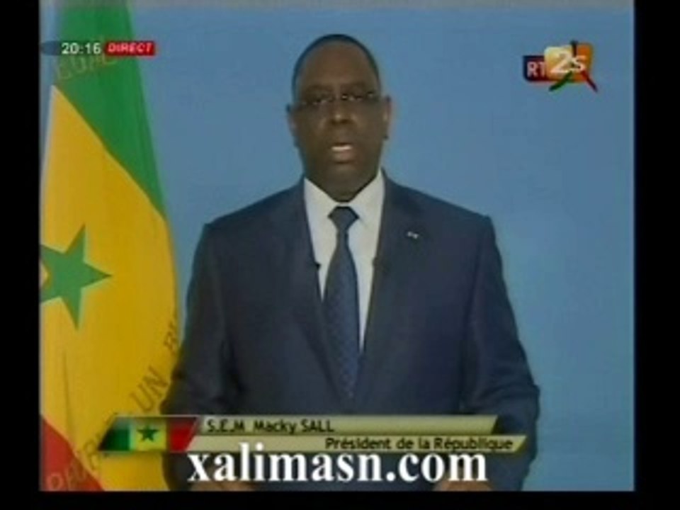 Discours a la nation du pr de la Republique - 3 avril 2014