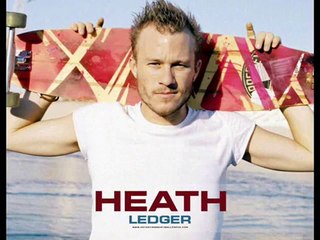 Heath Ledger Australian Actor and Director.