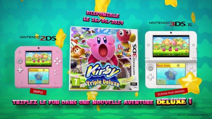 Kirby : Triple Deluxe (3DS) - Trailer 03 (FR)