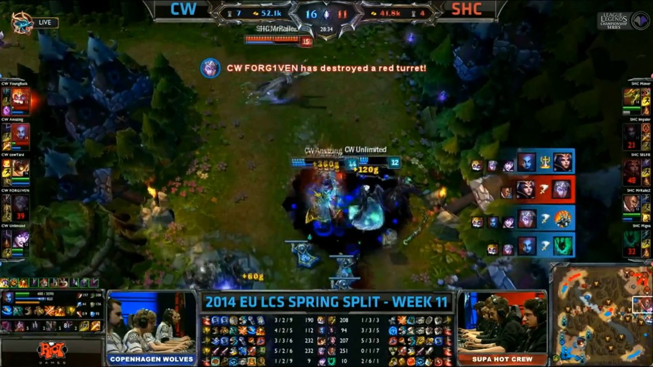 LCS EU W11D3 Game 2 CPW vs SHC