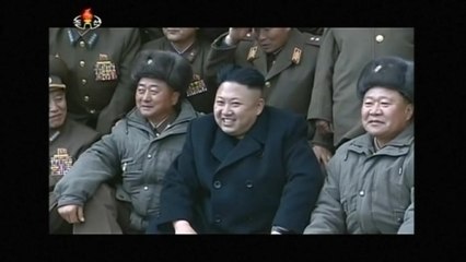 Kim Jong Un meets military officers