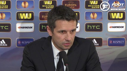 Rémi Garde salue le comportement de ses jeunes contre la Juventus