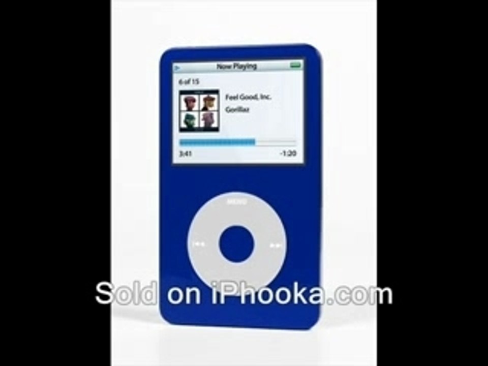 IPhooka.com's Custom Blue Apple Ipod Vid