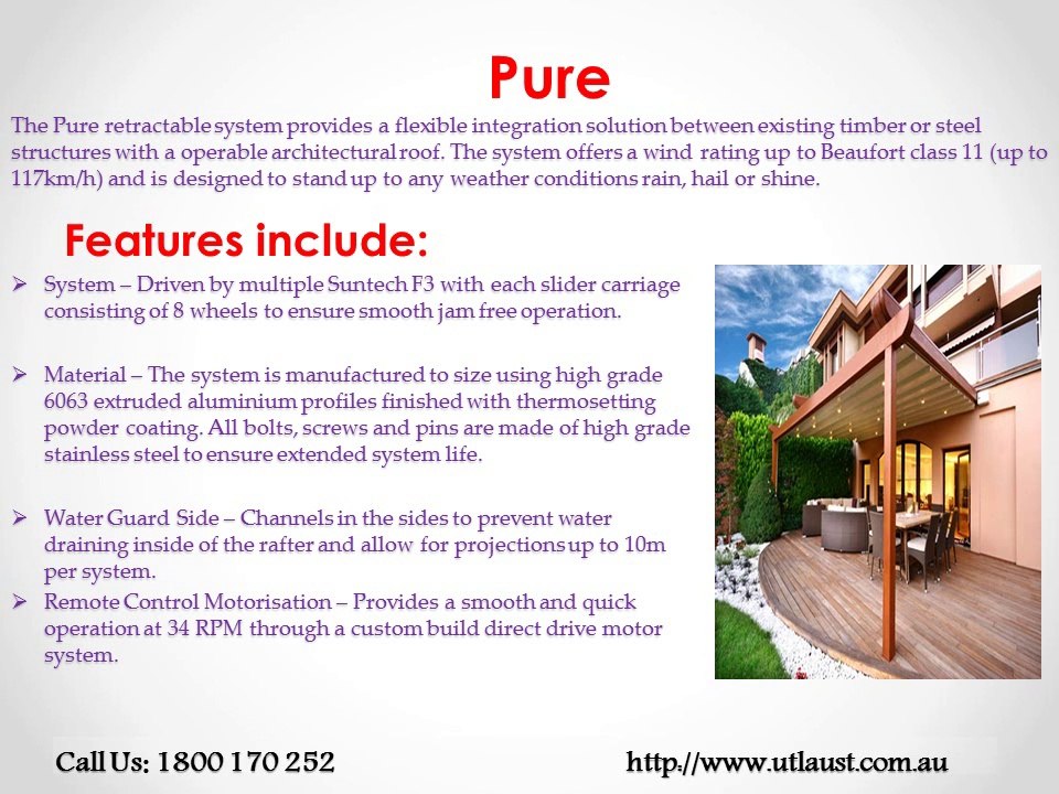 Awnings Product Selection Guide