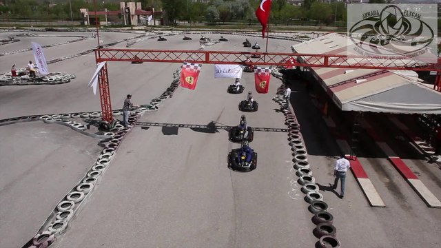 Ayak Takımı Ayrton Senna Anma Karting Maratonu 2013 (Helikopter Görüntüleri)