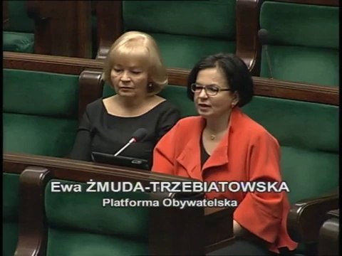 Poseł Ewa Żmuda-Trzebiatowska - Zapytanie z dnia 03 kwietnia 2014 roku.