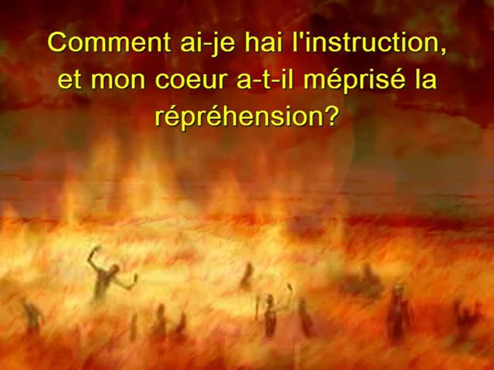 Proverbes chapitre 5