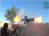 مقاتلو المعارضة يستهدفون مواقع باللاذقية بصواريخ غراد