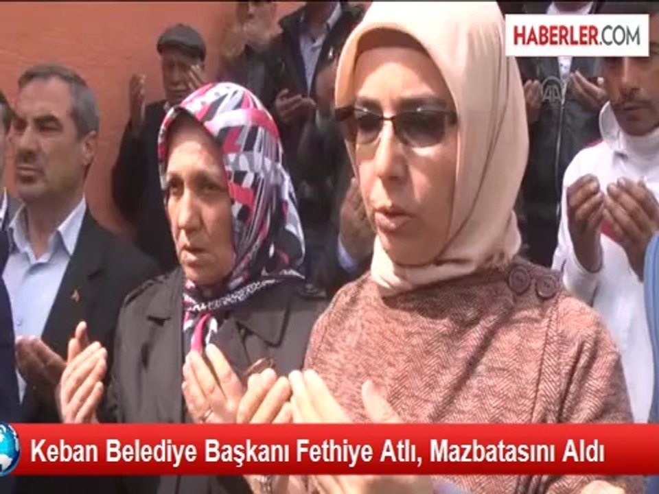 Keban Belediye Başkanı Fethiye Atlı, Mazbatasını Aldı