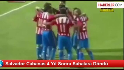 Salvador Cabanas 4 Yıl Sonra Sahalara Döndü