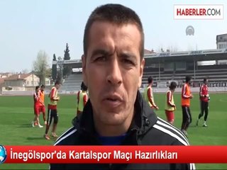 İnegölspor'da Kartalspor Maçı Hazırlıkları